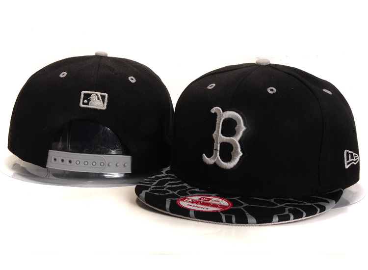MLB Boston Red Sox NE Snapback Hat #32